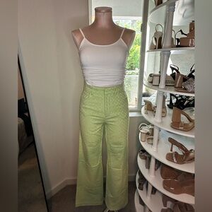 Zara knit straight pant